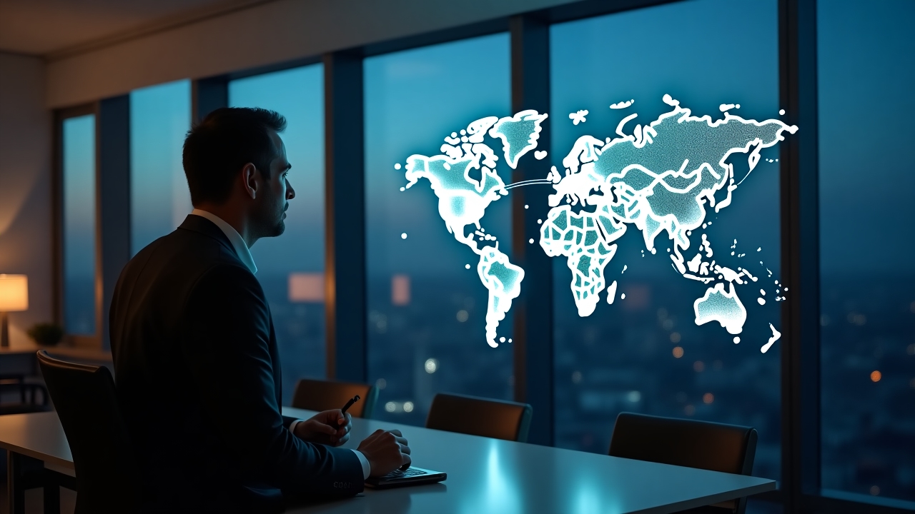 Carte de présence internationale d'Xportcalme